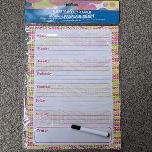 FREE gift w/ purchase - Magnetic Weekly Planner